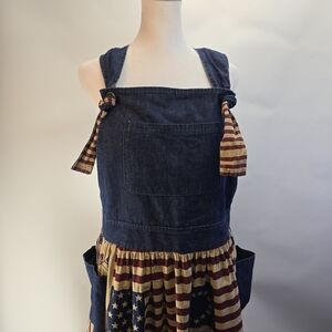Willow Denim and Patriotic Maxi Dress